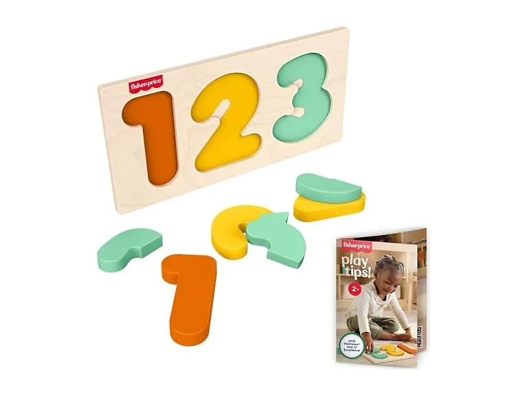 Fisher-Price Wood Montessori Toy Puzzle