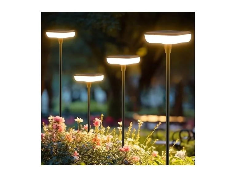 Waterproof Solar Pathway Lights 4 Pack