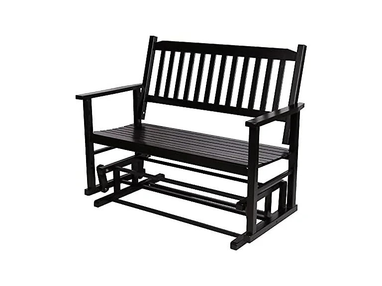 Shine Company Torrey Outdoor Patio Glider Bench