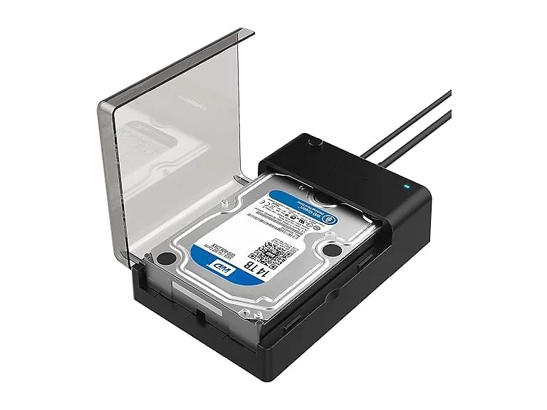 USB 3.0 to SATA Lay-Flat Docking Station