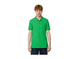 Amazon Essentials Men's Slim-Fit Short-Sleeve Cotton Pique Polo Shirt, Bright Emerald Green, Medium