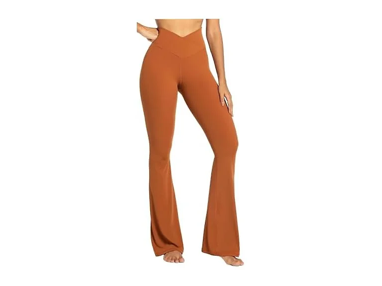 Sunzel Flare Leggings 34in XL Coffee