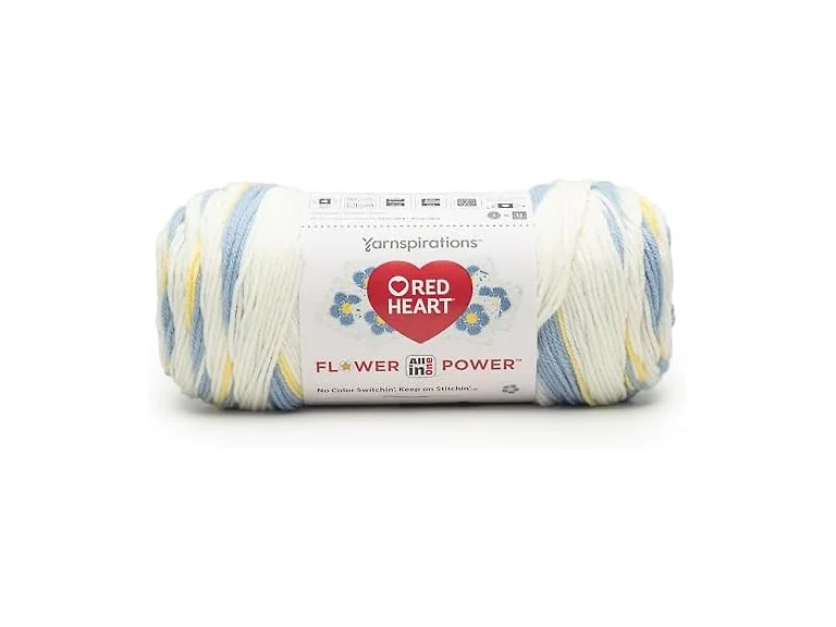 Red Heart All-in-One Flower Power Yarn