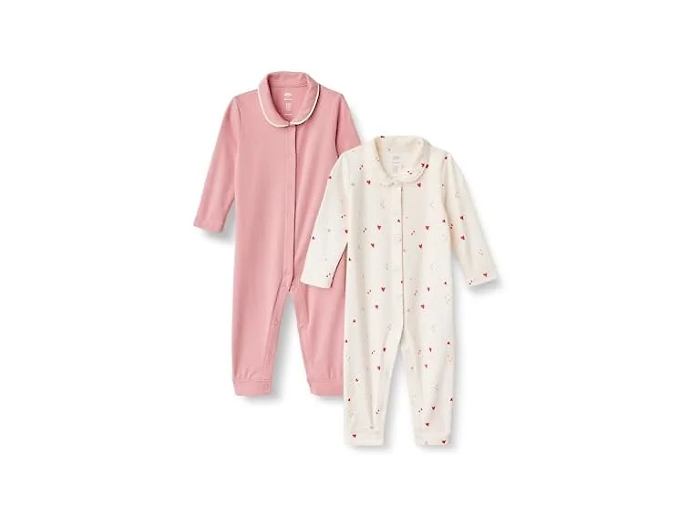 Amazon Essentials x Sofia Grainge Unisex Babies Cotton Sleepsuit