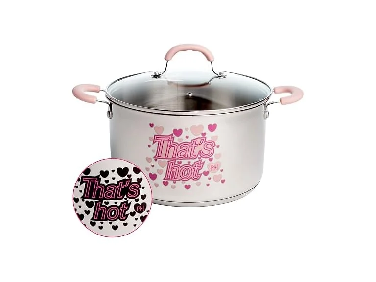 Paris Hilton 8Qt Stock Pot Pink