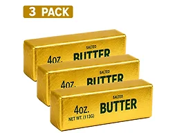 Twilight Brands SQUISHY-BUTTER-GOLDMETALLIC-3P