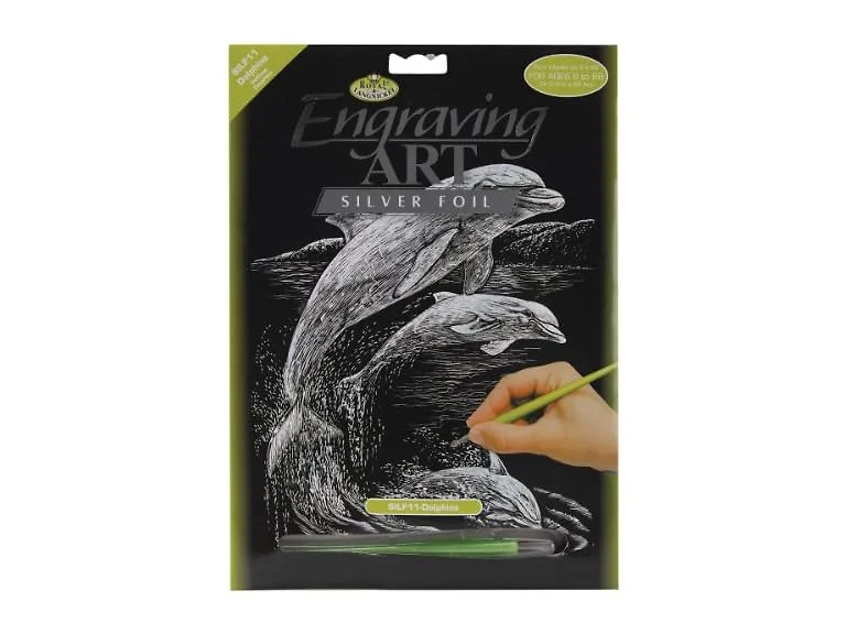Royal & Langnickel Silver Foil Engraving
