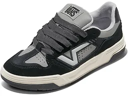 Vans Unisex Upland Shoe, Black/Multi, 6/7.5