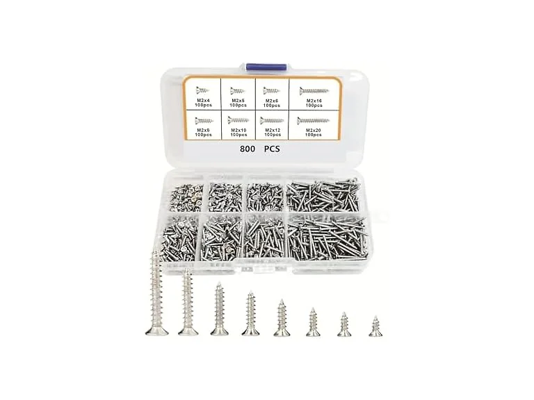 TREXCFGH CON-35 800pcs Screw Assortment Kit