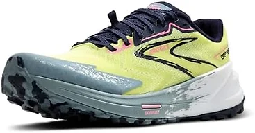 Brooks 1204051B731 5.5 Brooks Catamount 3 Women's Shoes Sunny Lime/Peacoat/Citadel