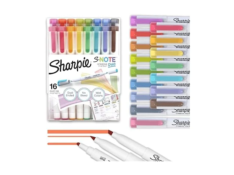 Sharpie S-Note Duo Dual-Tip Creative Highlighters