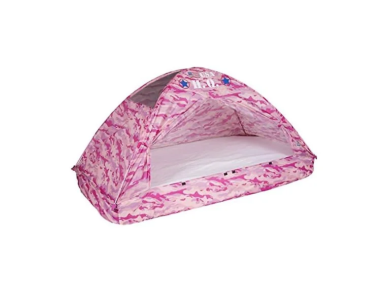 Pacific Play Tents 19781 Kids Pink Camo Bed Tent Playhouse