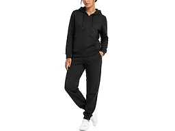 1-Pack Or 2-Pack Women's Loose Fit French Terry Hoodie & Jogger Set