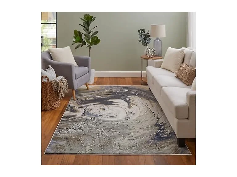 Feizy Mandana 6x9 Area Rug, Ivory