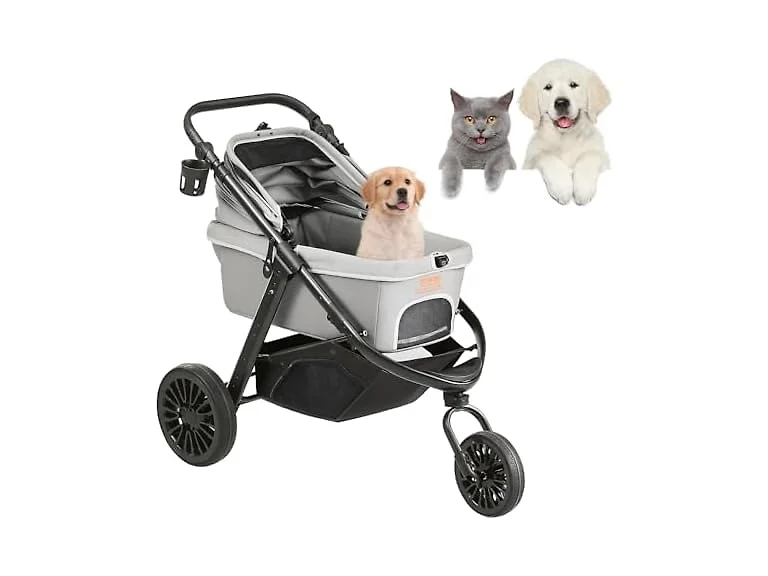 VEVOR Pet Stroller - 75 LB MAX