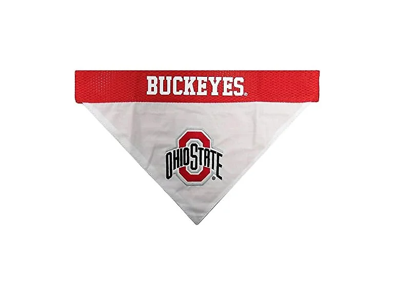 Pets First Collegiate Pet Accessories, Reversible, Ohio St