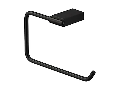 Transolid MTR-BK Maddox Towel Ring, Black