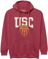 JanSport NCAA Officially Licensed Rival Hood, Long Sleeve Unisex Pullover, Cotton-Polyester Blend with Double-Layered Fleece Hood & Extra-Deep Kangaroo Pocket, Adjustable Drawstring