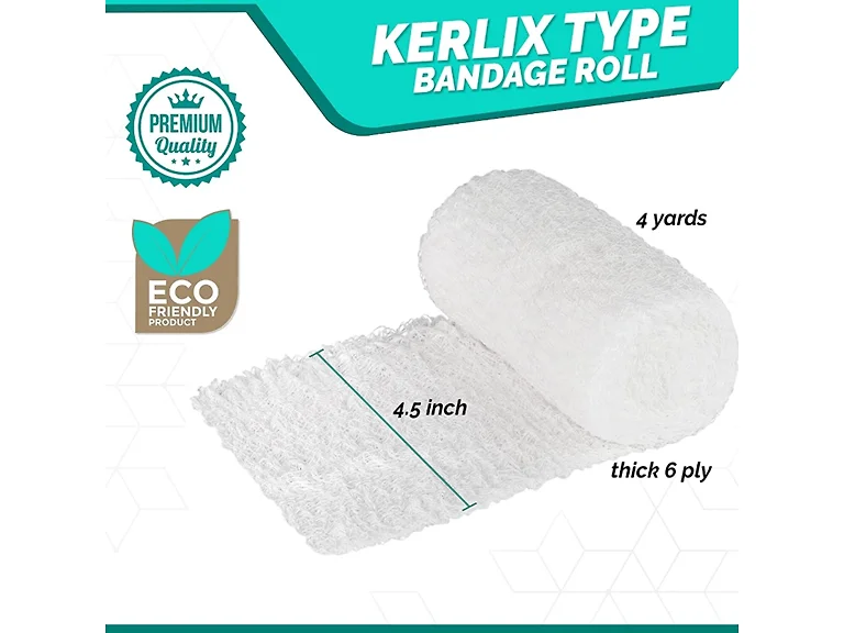 Cotton Gauze Bandage Roll 4.5 16-Pack