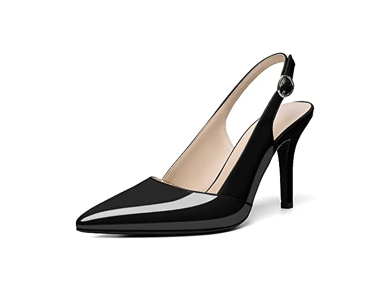 AUMOTED Women's Slingback Pointed Toe