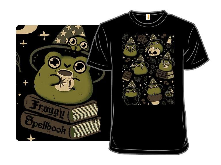 Cute Wizard Frog