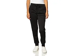 Hanes womens Sport Performance Fleece Jogger With Pockets Pants, Black Solid/Black Heather, X-Large US