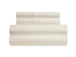 Bibb Home 10004 Queen 1000TC Cotton Rich 4-Piece Sheet Set 