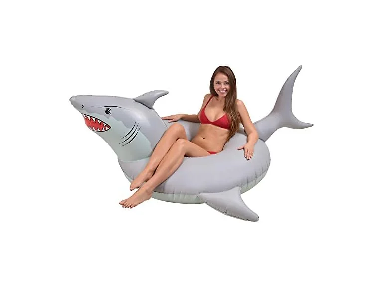 GoFloats Shark Pool Float