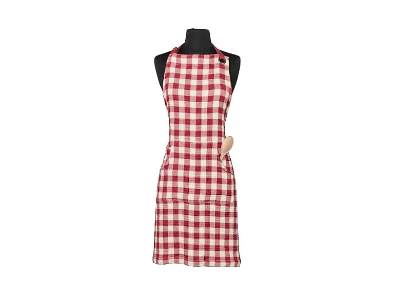 Abbott Collection Small Check Gingham Apron