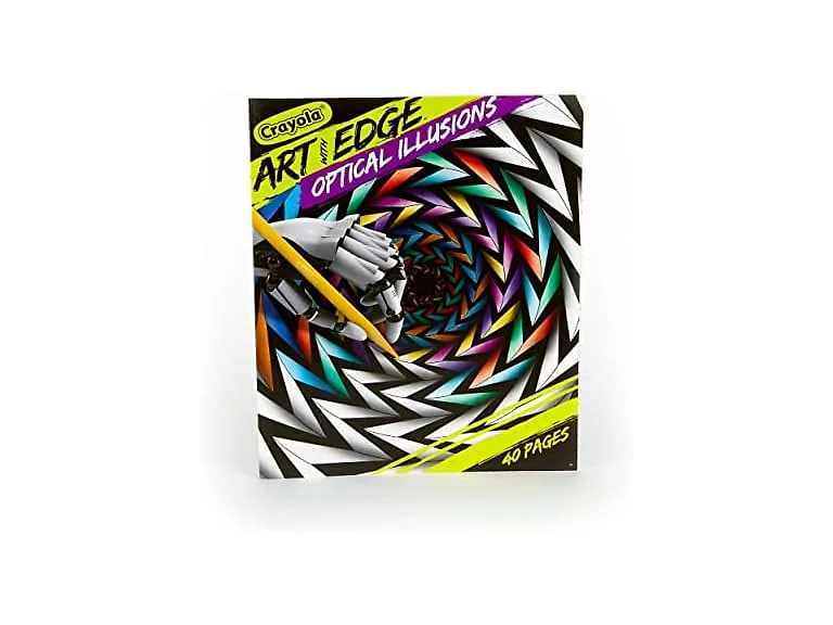 Crayola Art With Edge Optical Illusions Pages