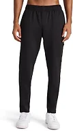 Reebok Men’s Grind Tapered Oblong Pant, Standard Fit, 30” Inseam, Lightweight Stretch Poly Fabric, Black, Large