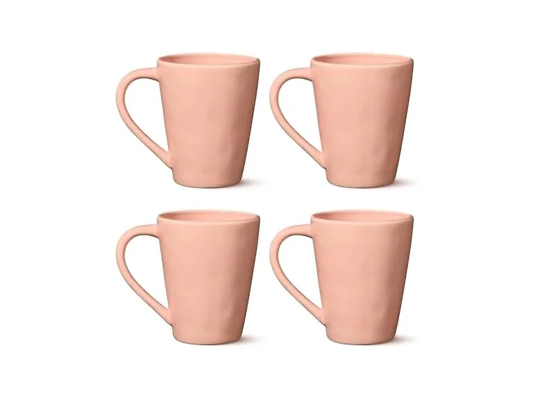 Desert Rose 18 oz Stoneware Mugs 