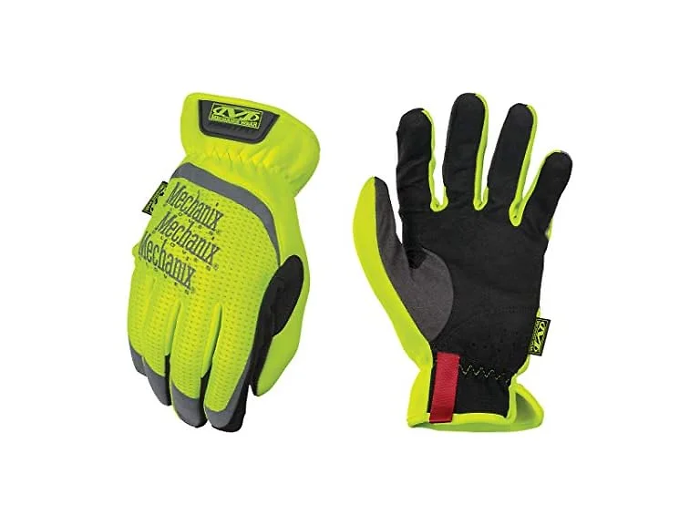 (3 or 5 Pairs) Mechanix Wear Hi-Viz FastFit Gloves  Lg