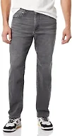 Amazon Essentials Men's Straight-Fit Stretch Jean, Light-Stretch Denim, Washed Grey, 33W x 29L