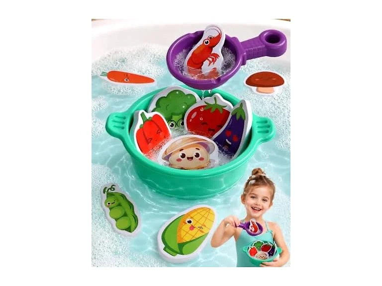 Zeewoo Bath Toys for Kids Ages 4-8 Bathtub Water T