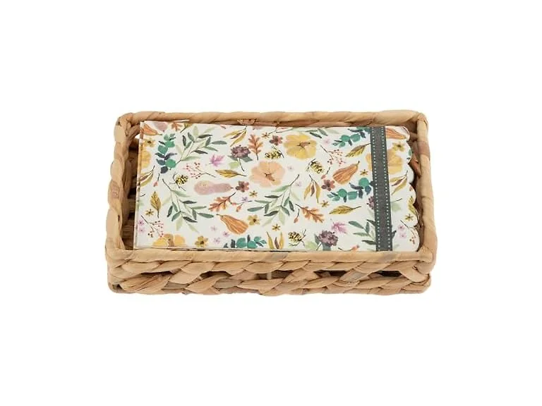 Karma, Woven Napkin Holder with Paper