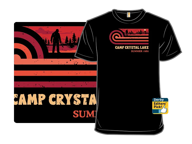 Retro Vintage Crystal Lake