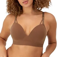 Maidenform Women's M Wireless Bra, Seamless Foam Bra, Wireless Bra with Sweetheart Neckline