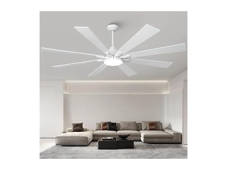 Vaczon VCZ006WH 72in Ceiling Fan