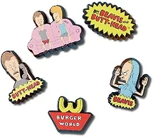 Crocs Jibbitz Icon Pack Shoe Charms | Jibbitz, Beavis and Butthead, Small