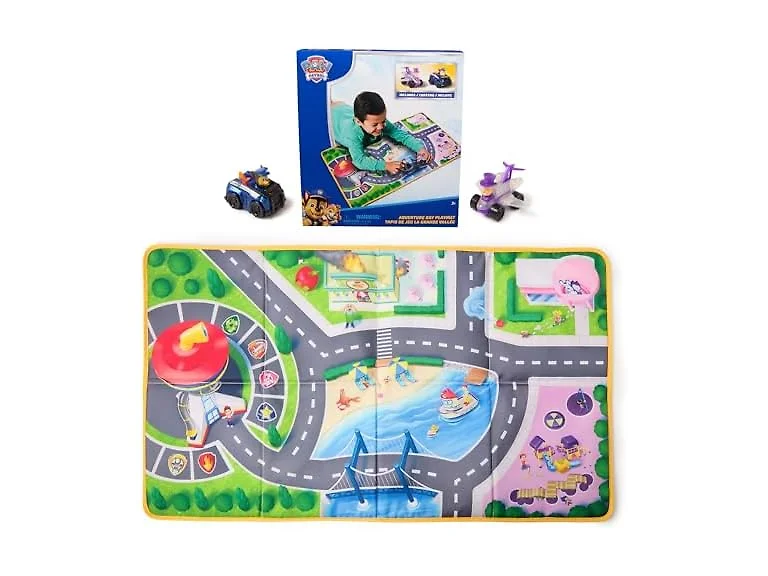 PAW Patrol Pup Squad Adventure Bay Playmat