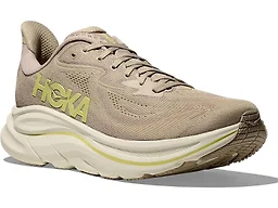Hoka 1162032-RNN 9 Wide Hoka Clifton 10 Men's Shoes Raw Linen/Stone
