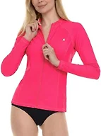 Hurley BOS-B0DPGR5155 X-Large Hurley Womens Full-Zip