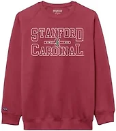 JanSport NCAA Officially Licensed Rival Crew Sweatshirt, Long Sleeve Graphic Pullover for Men & Women, Cotton-Polyester Blend Featuring Collegiate Design & Easy-On Style for Game Days, or Travel