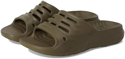 Teva Unisex Apretrail Slide Sandal, Dark Olive, 10