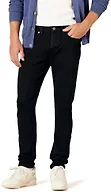 Amazon Essentials Men's Skinny-Fit Stretch Jean - Discontinued Colors, Washed Black, 40W x 28L