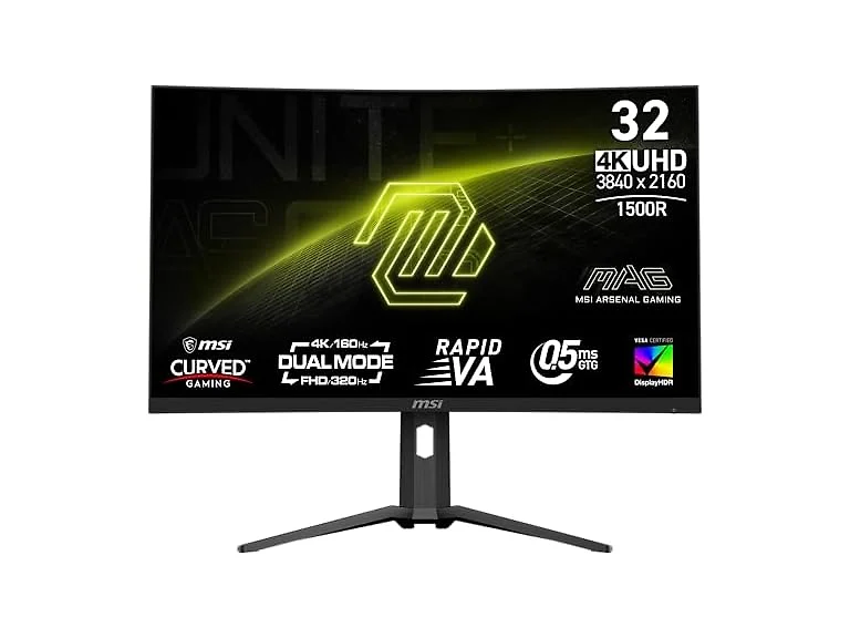 MSI 31.5" Curved UHD Monitor | MAG 321CUPDF