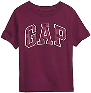 GAP Baby Boys Short Sleeve Logo T-Shirt T Shirt, Huckleberry, 3-6 Months US