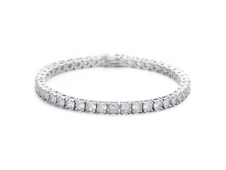 Simulated Diamond Tennis Bracelet