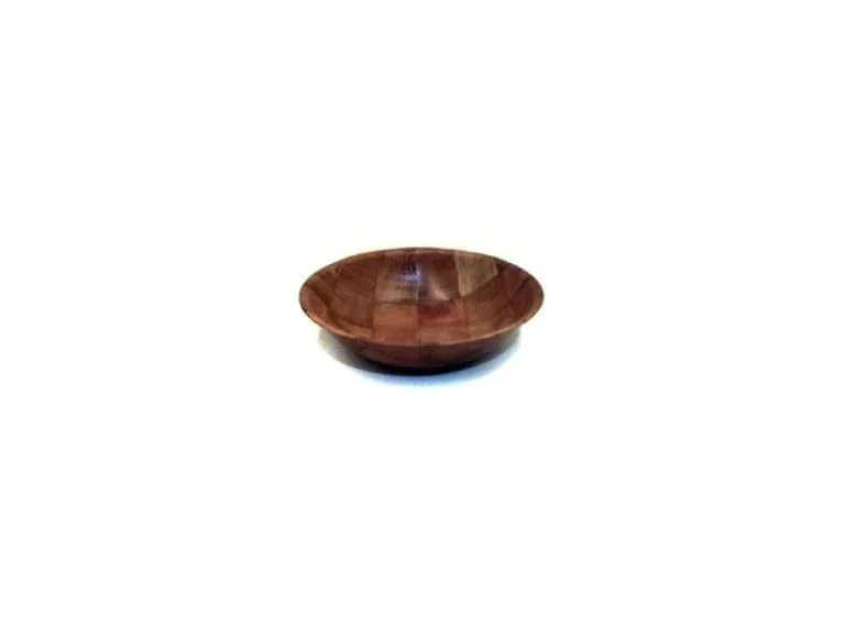 Thunder Group 8" x 2 1/4" Woven Wood Bowl